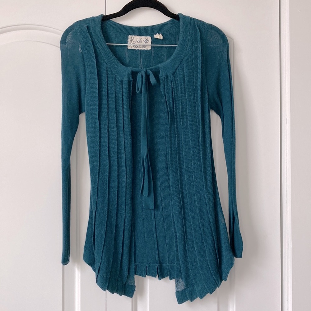 Anthropologie field & flower sweater